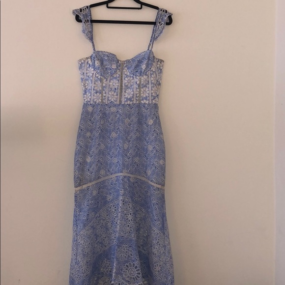 Karina Grimaldi Irma Eyelet Dress 